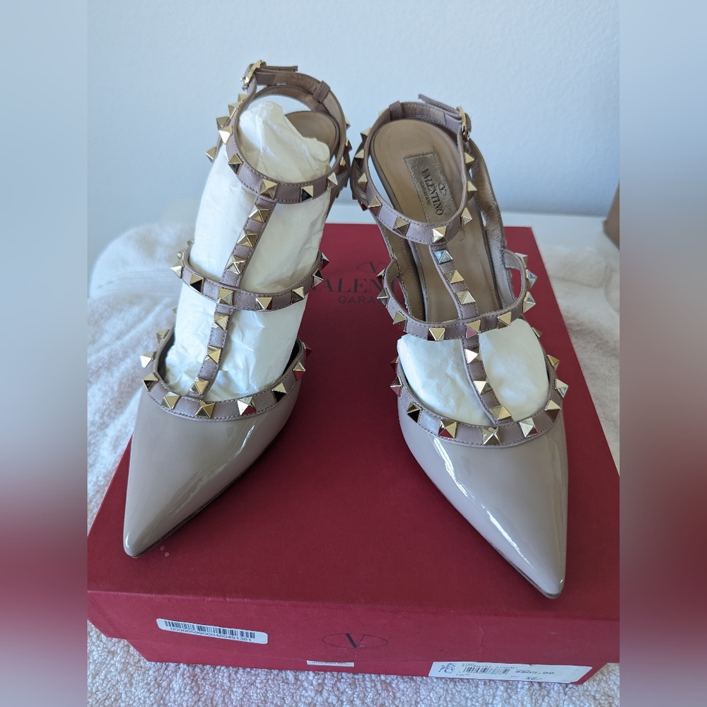PATENT ROCKSTUD CAGED PUMP 100MM in POUDRE
